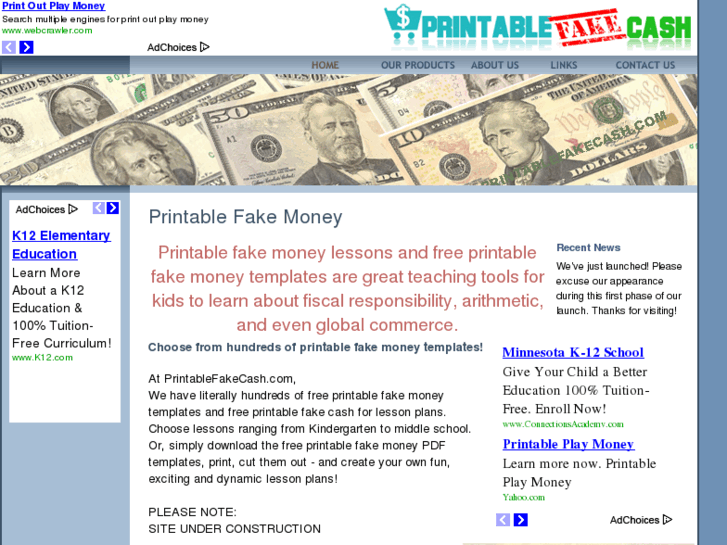 www.printablefakecash.com