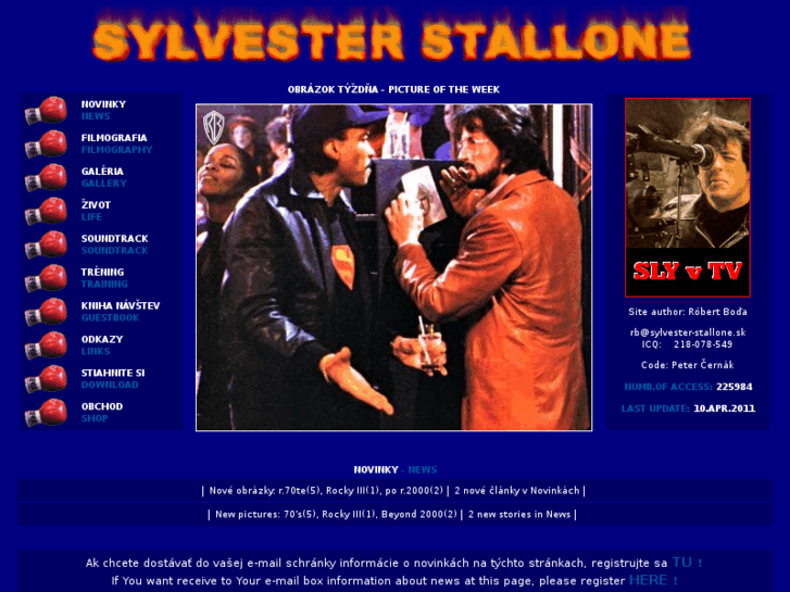 www.sylvester-stallone.sk