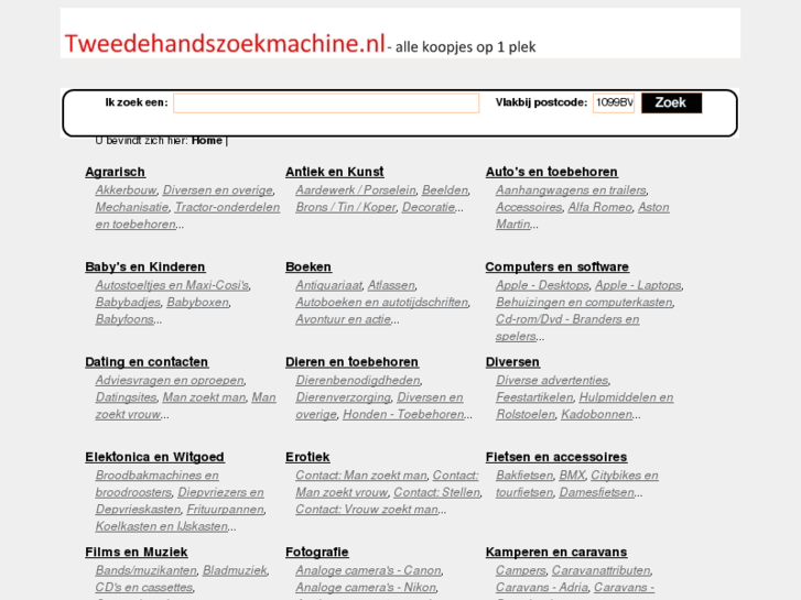www.tweedehandszoekmachine.nl
