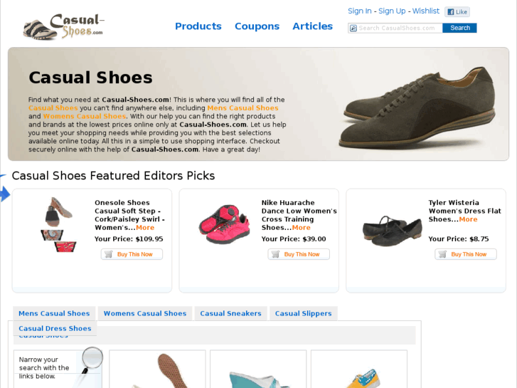 www.casual-shoes.com
