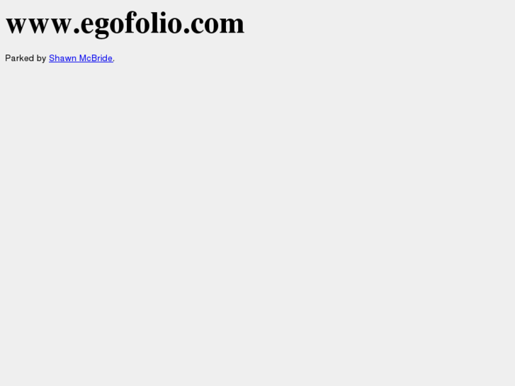 www.egofolio.com