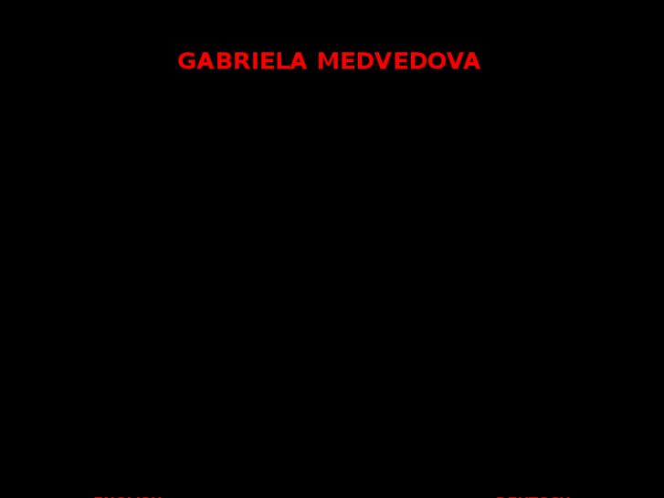 www.gabrielamedvedova.com