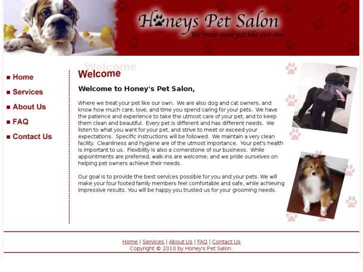 www.honeyspetsalon.com