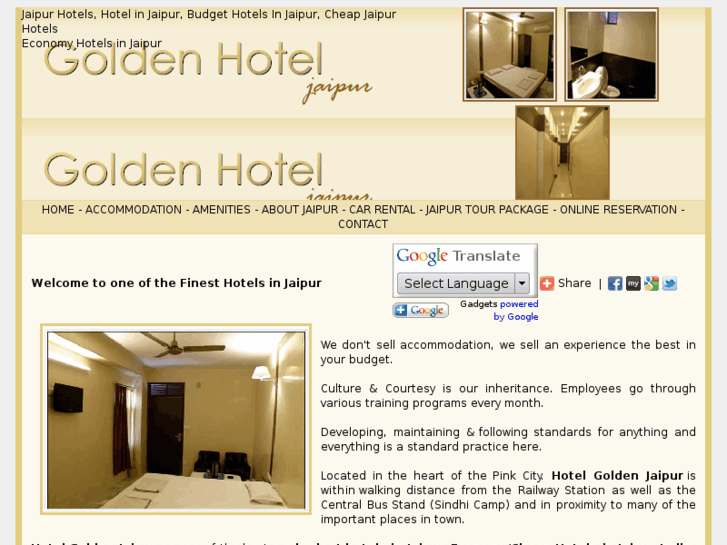 www.jaipurhotelgolden.com