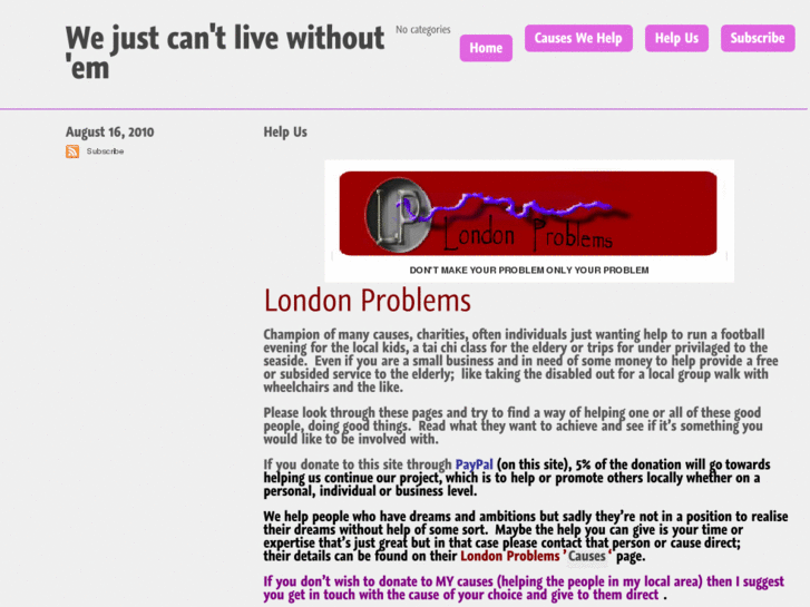 www.londonproblems.com