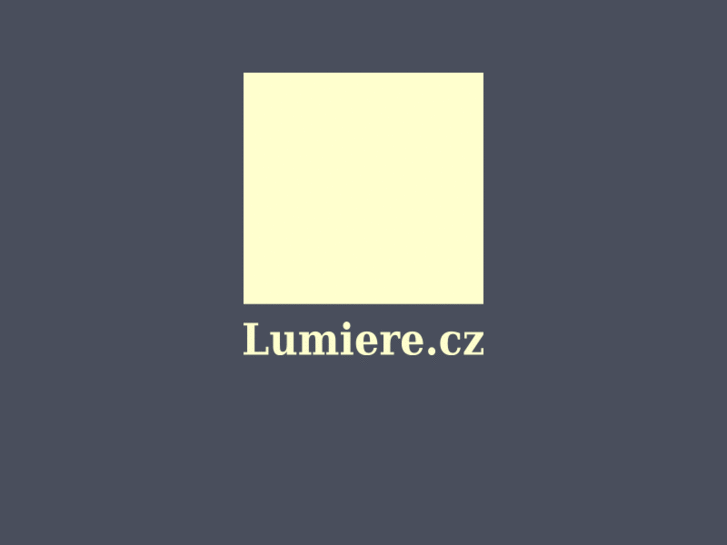 www.lumiere.cz