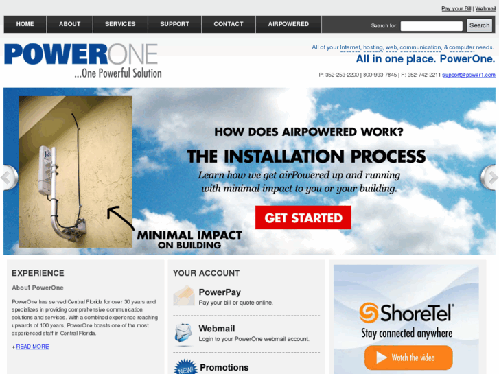 www.poweronecommunications.com