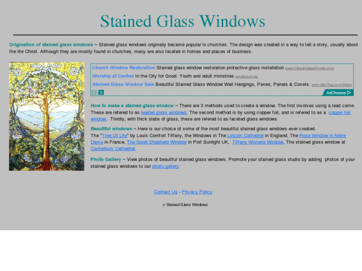 www.stainedglasswindows.org