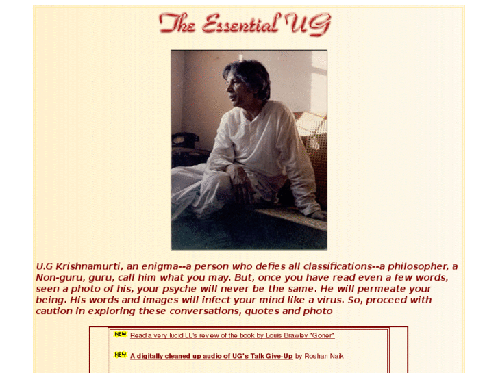 www.ugkrishnamurti.org