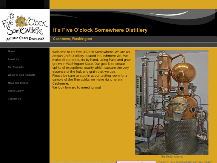 www.5oclocksomewheredistillery.com