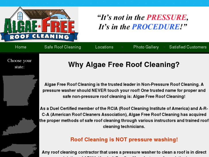 www.algaefreecleaning.com