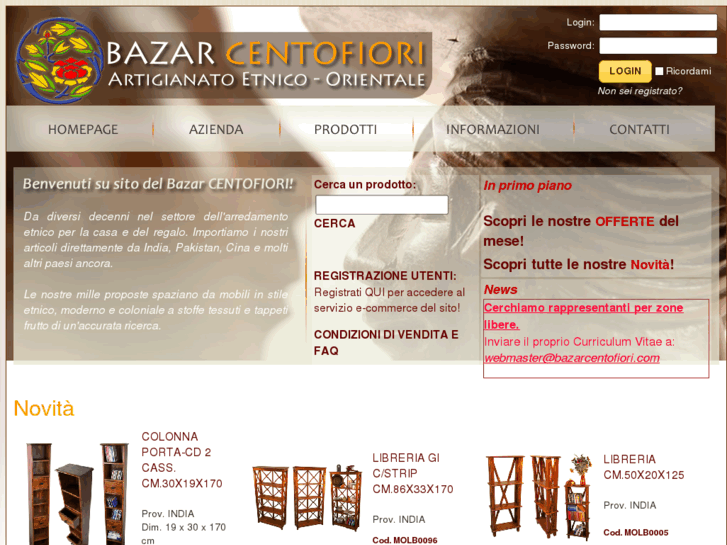 www.bazarcentofiori.com