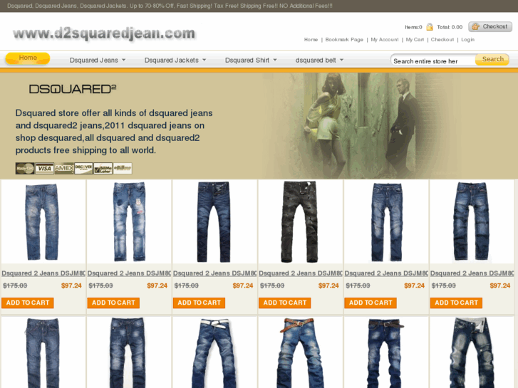 www.d2squaredjeans.com