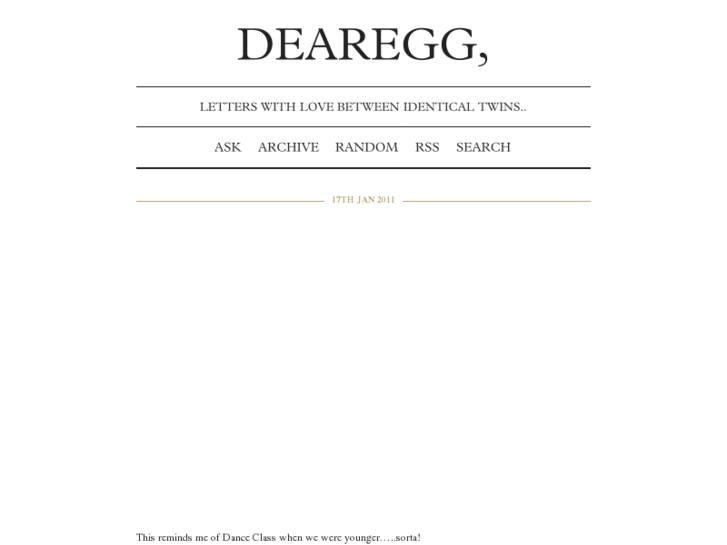 www.dearegg.com