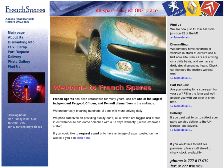 www.frenchspares.com