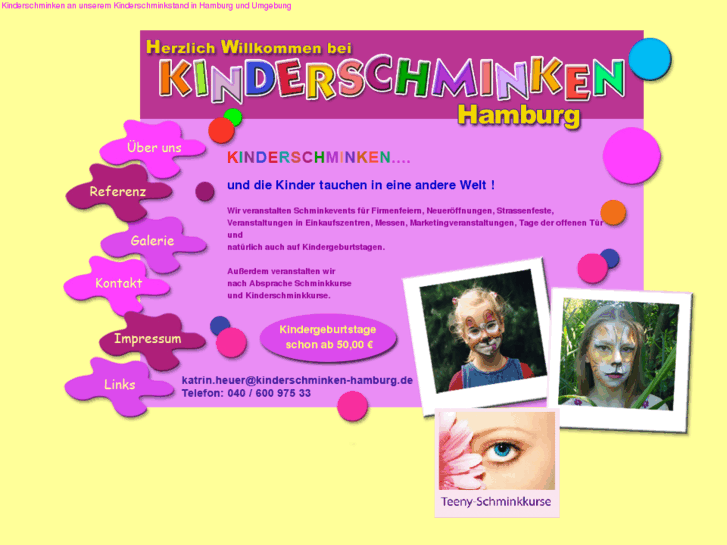 www.kinderschminken-hamburg.de