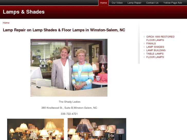 www.lampsandshadesnc.com