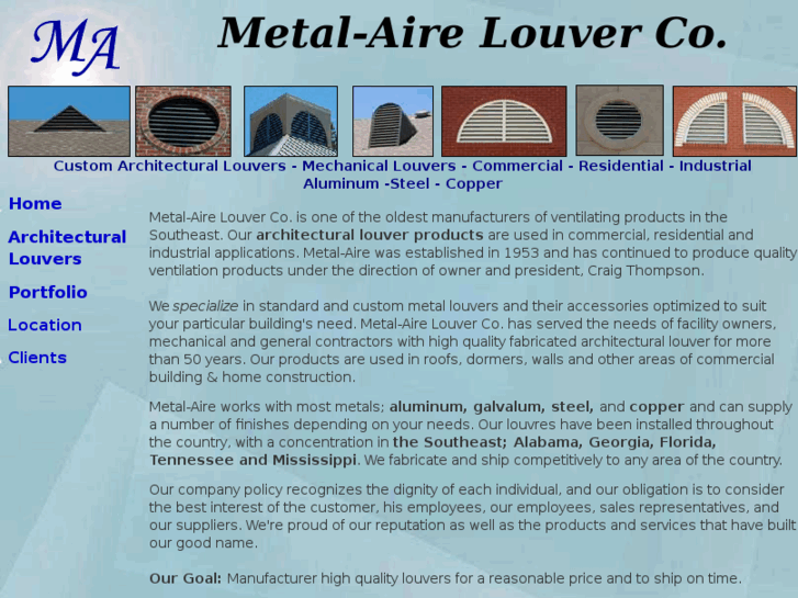 www.metal-airelouver.com