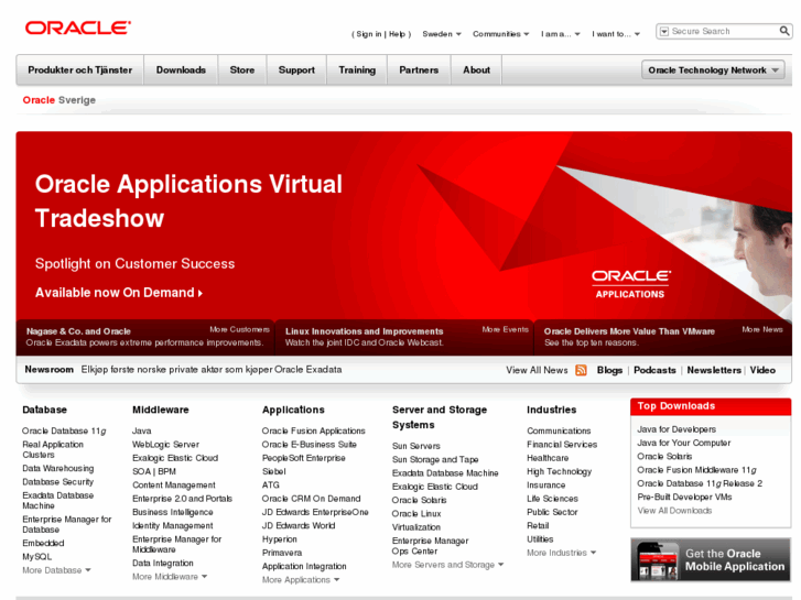 www.oracle.se