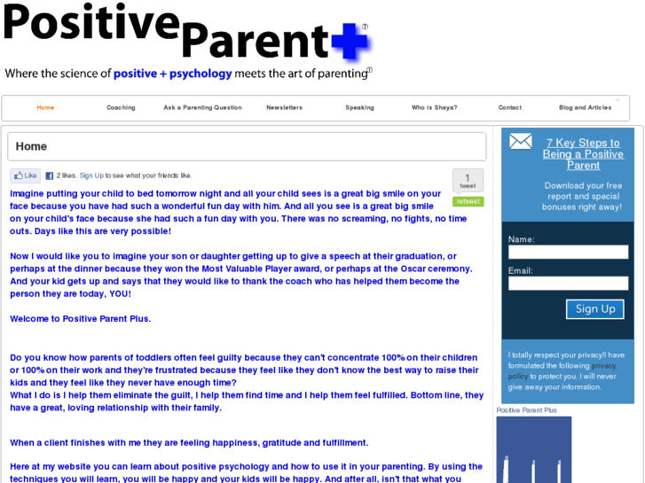 www.positiveparentplus.com