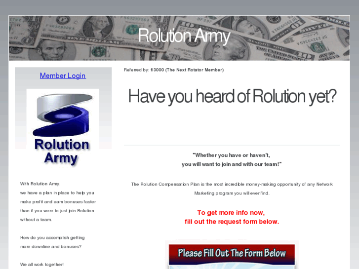 www.rolutionarmy.com