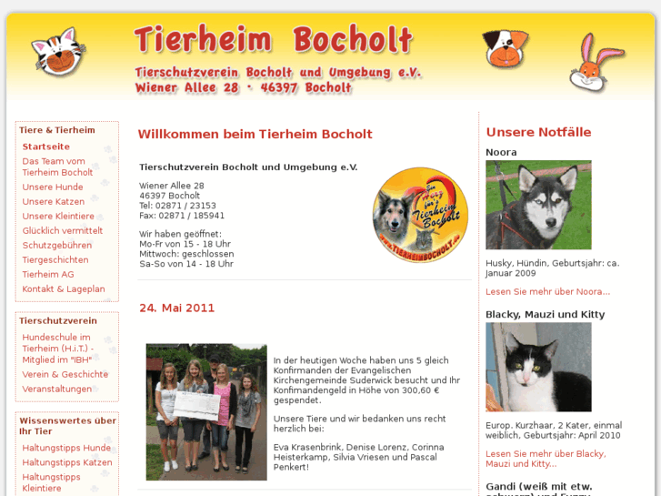 www.tierheimbocholt.de