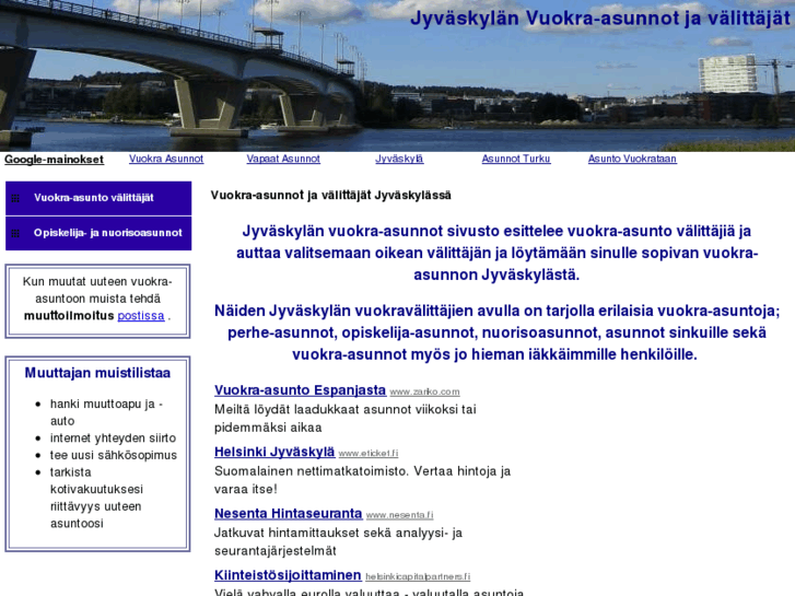 www.vuokraasunnotjyvaskyla.com