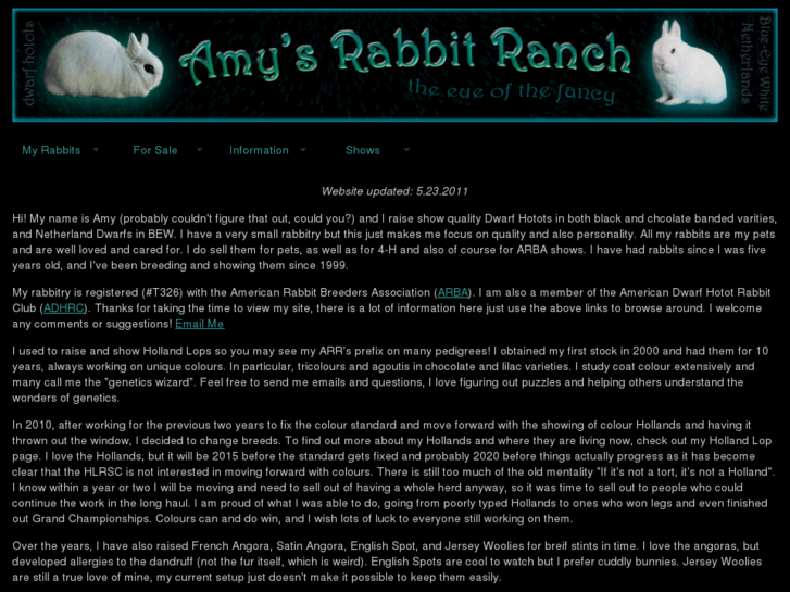 www.amysrabbitranch.com