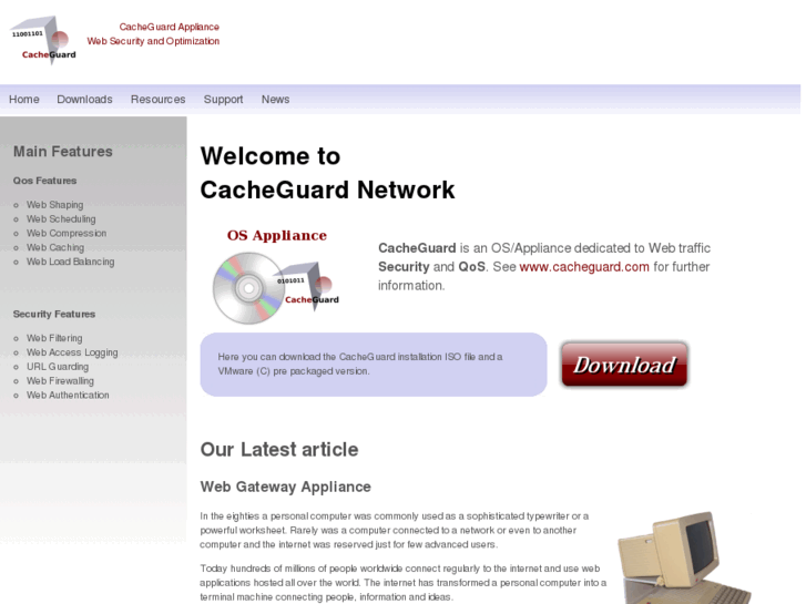 www.cacheguard.net