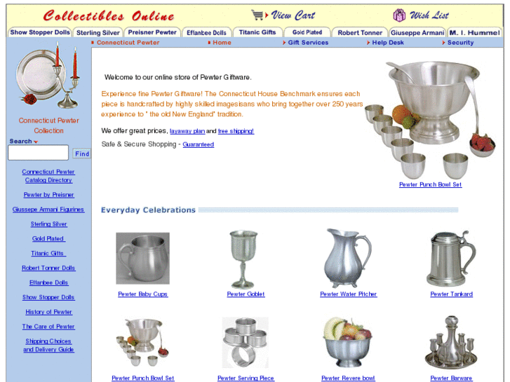www.collectablepewter.com