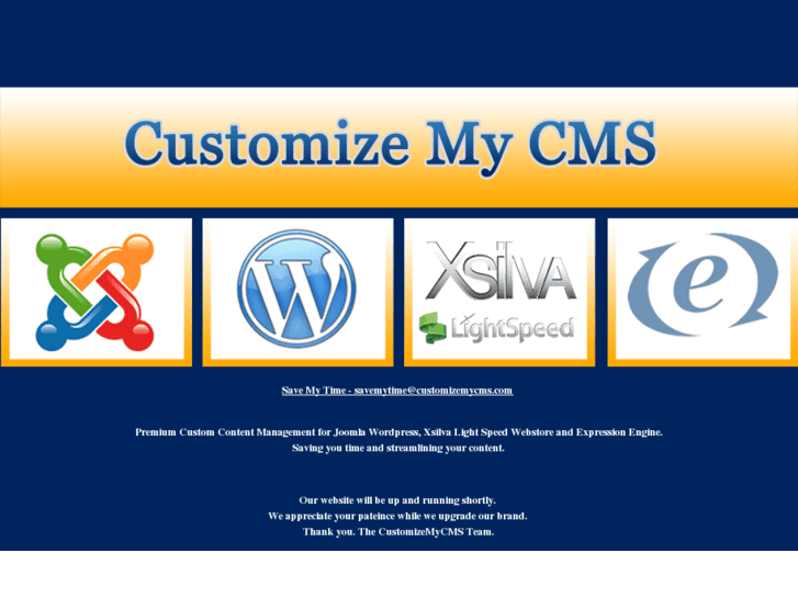 www.customizemycms.com