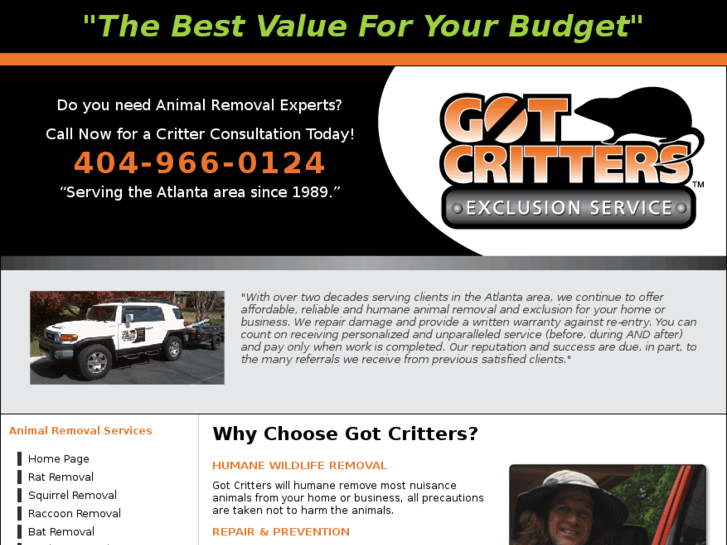 www.gotcritters.com