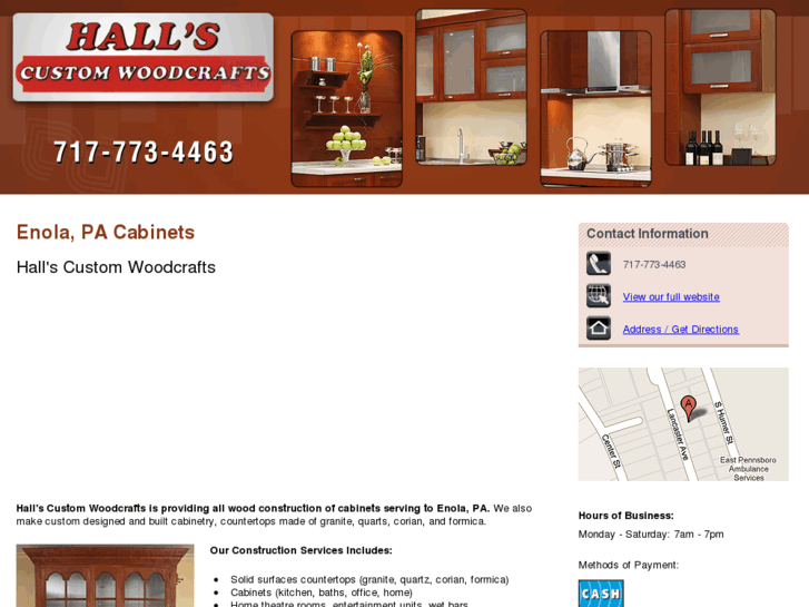 www.hallscustomcabinets.net