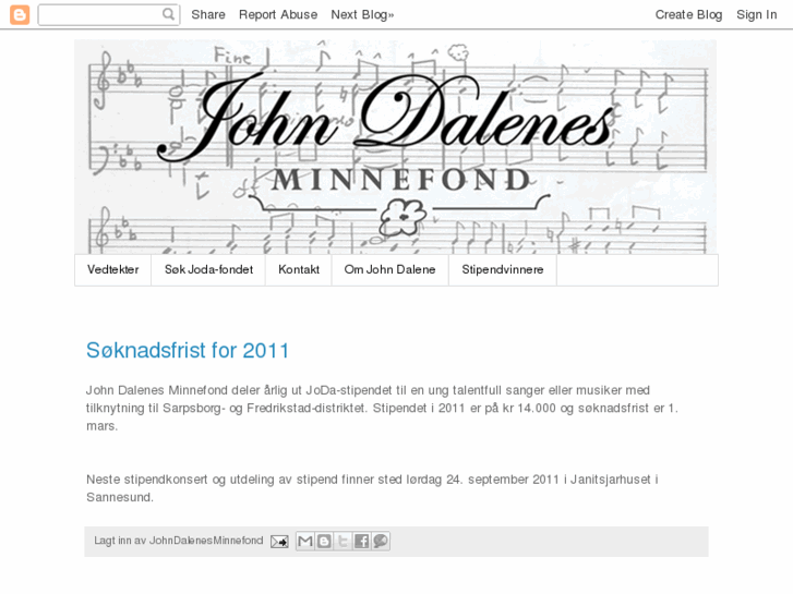 www.johndalenesminnefond.no