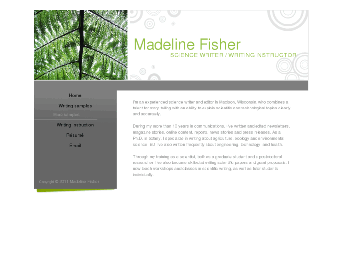 www.madeline-fisher.com