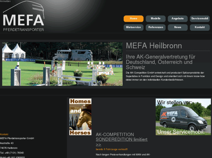 www.mefa-pferdetransporter.de