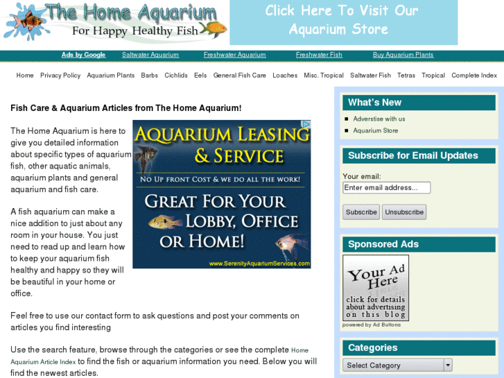 www.thehomeaquarium.com