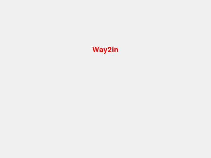 www.way2in.com