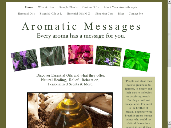 www.aromaticmessages.com