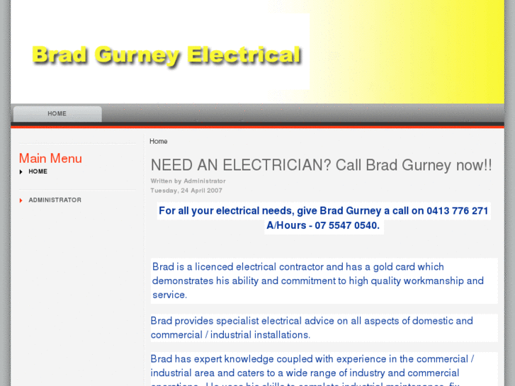 www.bradgurneyelectrical.com