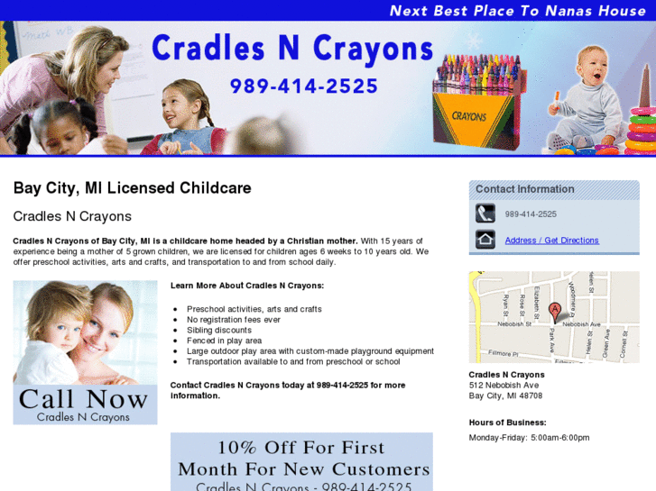 www.cradlesncrayonschildcare.com