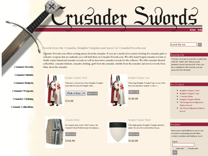 www.crusaderswords.com