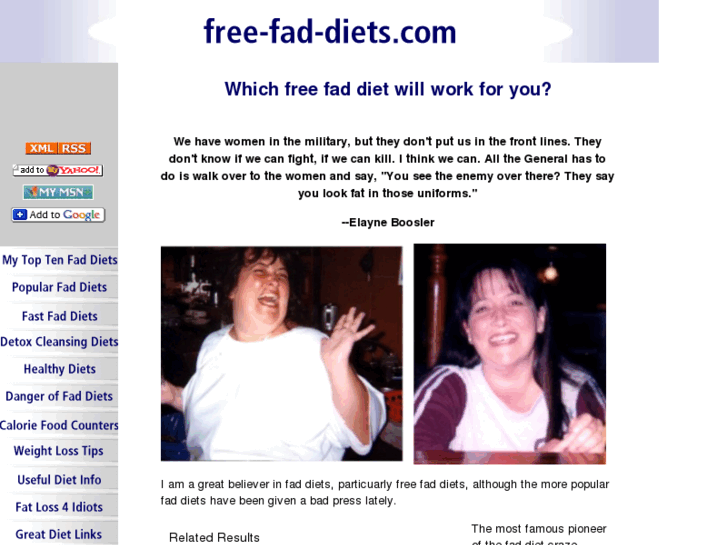 www.free-fad-diets.com