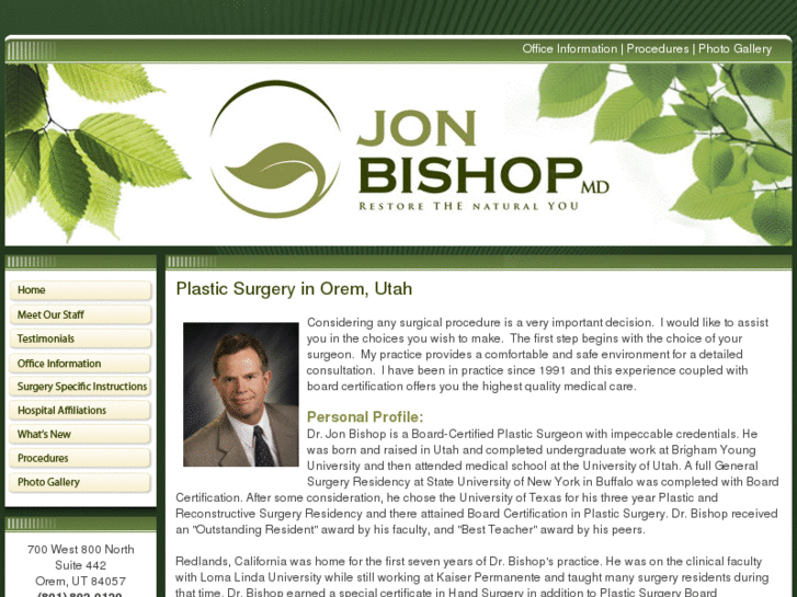 www.jonbishopmd.com