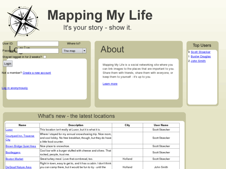 www.mappingmylife.com