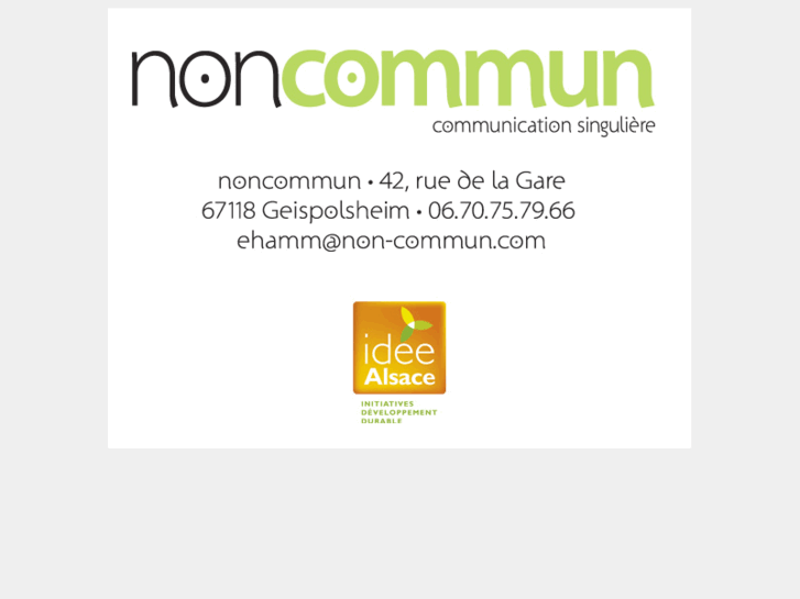 www.non-commun.com