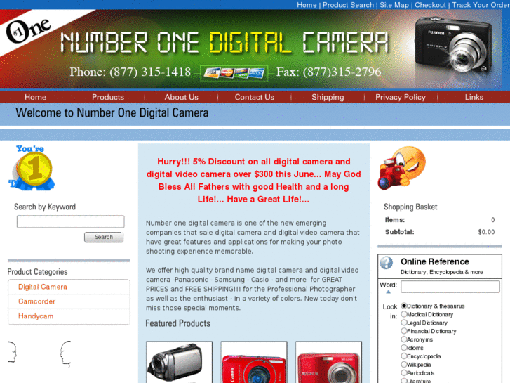 www.numberonedigitalcamera.com