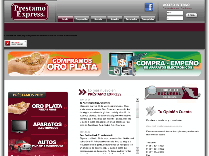 www.prestamoexpress.com.mx