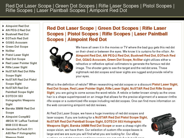 www.reddotlaserscope.com