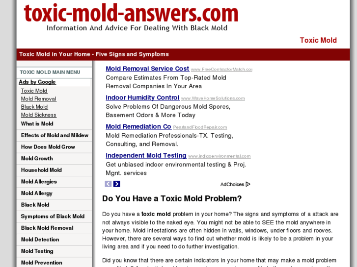 www.toxic-mold-answers.com